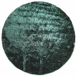 Runde Teppiche - Cosy (dunkelgrün)