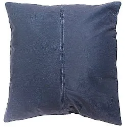 Seidensamt-Kissen (blau) (kissenbezug) 45 x 45 cm