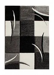 Wilton-Teppich - London Patch (schwarz)