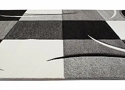 Wilton-Teppich - London Patch (schwarz)