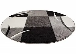 Wilton-Teppich - London Patch (schwarz)