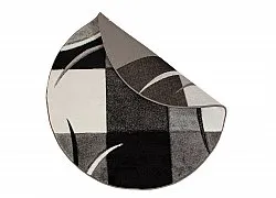 Wilton-Teppich - London Patch (schwarz)