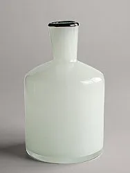 Vase - Harmony (weiß/schwarz)