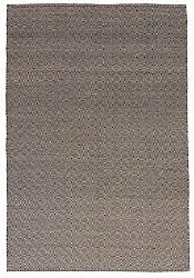Wollteppich - Varella (schwarz/weiß)