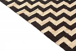 Juteteppich - Cabana (beige/schwarz)
