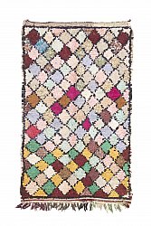 Marokkanischer Berber Teppich Boucherouite 195 x 120 cm
