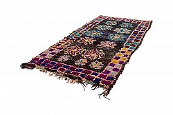 Marokkanische Berber Teppich Boucherouite 280 x 125 cm