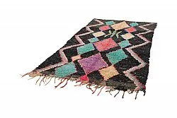 Marokkanischer Berber Teppich Boucherouite 235 x 135 cm