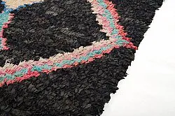 Marokkanischer Berber Teppich Boucherouite 235 x 135 cm