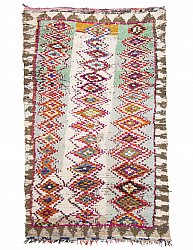 Marokkanischer Berber Teppich Boucherouite 240 x 150 cm