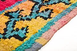 Marokkanischer Berber Teppich Boucherouite 260 x 135 cm