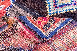 Marokkanische Berber Teppich Boucherouite 260 x 160 cm