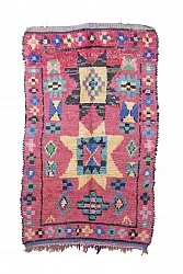 Marokkanische Berber Teppich Boucherouite 225 x 135 cm