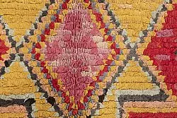 Marokkanischer Berber Teppich Boucherouite 250 x 145 cm