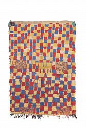 Marokkanischer Berber Teppich Boucherouite 240 x 160 cm