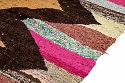Marockansk Boucherouite-matta 155 x 260 cm