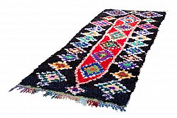 Marokkanische Berber Teppich Boucherouite 290 x 125 cm