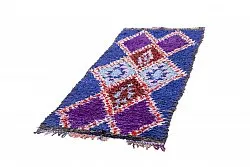 Marokkanischer Berber Teppich Boucherouite 235 x 90 cm