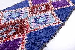 Marokkanischer Berber Teppich Boucherouite 235 x 90 cm