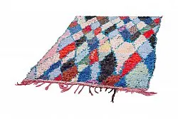 Marokkanischer Berber Teppich Boucherouite 200 x 130 cm