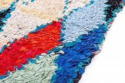 Marokkanischer Berber Teppich Boucherouite 200 x 130 cm