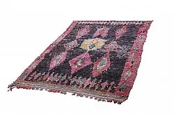 Marokkanischer Berber Teppich Boucherouite 240 x 155 cm