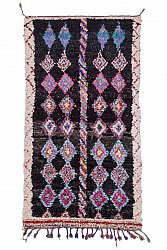 Marokkanischer Berber Teppich Boucherouite 265 x 140 cm
