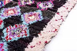 Marokkanischer Berber Teppich Boucherouite 265 x 140 cm