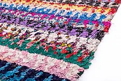 Marokkanischer Berber Teppich Boucherouite 220 x 135 cm