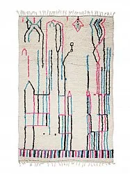 Kelim Marokkanische Berber Teppich Azilal 310 x 200 cm