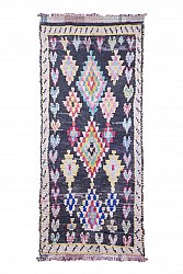 Marokkanischer Berber Teppich Boucherouite 320 x 140 cm