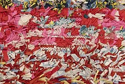 Marokkanischer Berber Teppich Boucherouite 205 x 140 cm