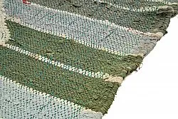 Marockansk Boucherouite-matta 120 x 280 cm