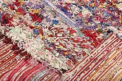 Marokkanischer Berber Teppich Boucherouite 205 x 140 cm