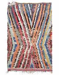 Marokkanischer Berber Teppich Boucherouite 200 x 140 cm