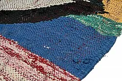 Marockansk Boucherouite-matta 140 x 305 cm