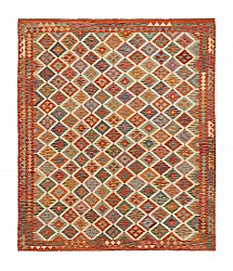 Kelim Teppich Afghan 300 x 257 cm
