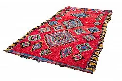 Marokkanischer Berber Teppich Boucherouite 290 x 140 cm