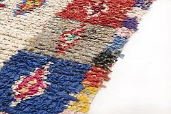 Marokkanischer Berber Teppich Boucherouite 155 x 120 cm