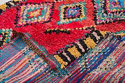 Marokkanischer Berber Teppich Boucherouite 290 x 140 cm