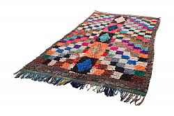 Marokkanischer Berber Teppich Boucherouite 270 x 145 cm