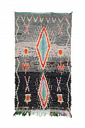 Marokkanischer Berber Teppich Boucherouite 235 x 130 cm
