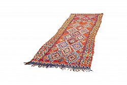 Marokkanische Berber Teppich Boucherouite 285 x 100 cm