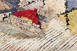 Marokkanischer Berber Teppich Boucherouite 190 x 100 cm
