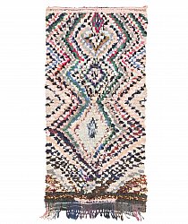 Marokkanischer Berber Teppich Boucherouite 175 x 95 cm