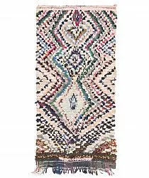 Marokkanischer Berber Teppich Boucherouite 175 x 95 cm
