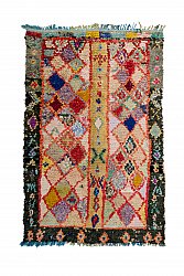 Marokkanische Berber Teppich Boucherouite 230 x 155 cm