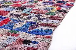 Marokkanischer Berber Teppich Boucherouite 215 x 140 cm