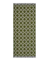 Kunststoffteppiche - Der Horred-Teppich Leia (grün)