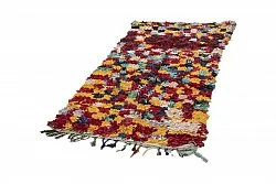 Marokkanische Berber Teppich Boucherouite 255 x 125 cm